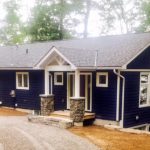 C4 Construction: Custom Cottage, exterior front entry