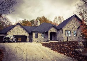 C4 Construction: custom home exterior