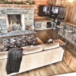 C4 Construction: Custom Cottage, cozy stone fireplace