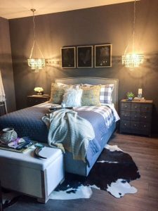 C4 Construction: custom home bedroom